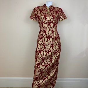 chinese maxi dress